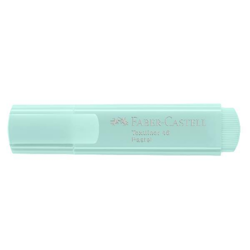 FABER CASTELL TEXTLINER 1546 EVIDENZIATORE PUNTA A SCALPELLO 1/5 mm VERDE TROPICO CONF 10 Pz.